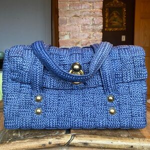 PECK & PECK super rare Italian vintage woven handbag 🇮🇹